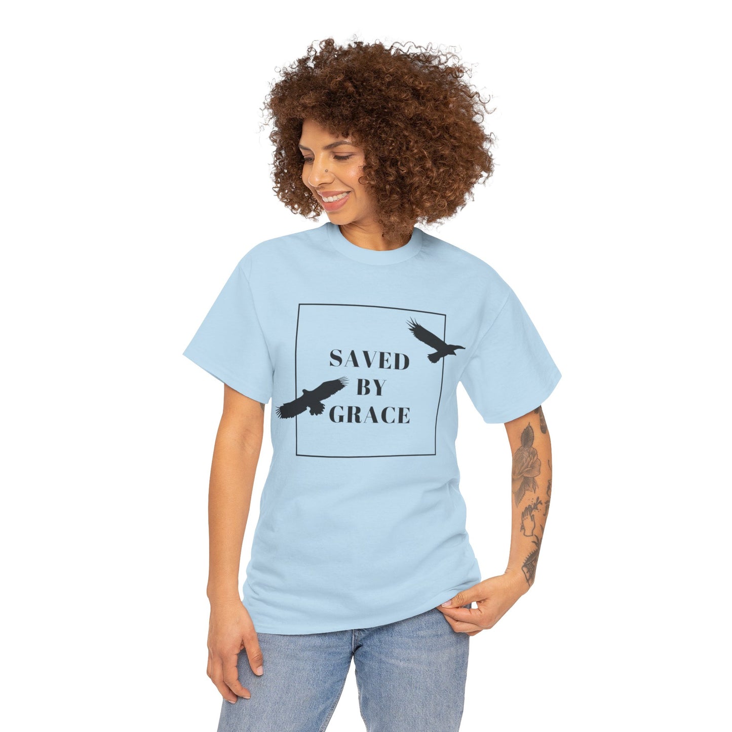 “Soaring in Grace” - Unisex Heavy Cotton Tee