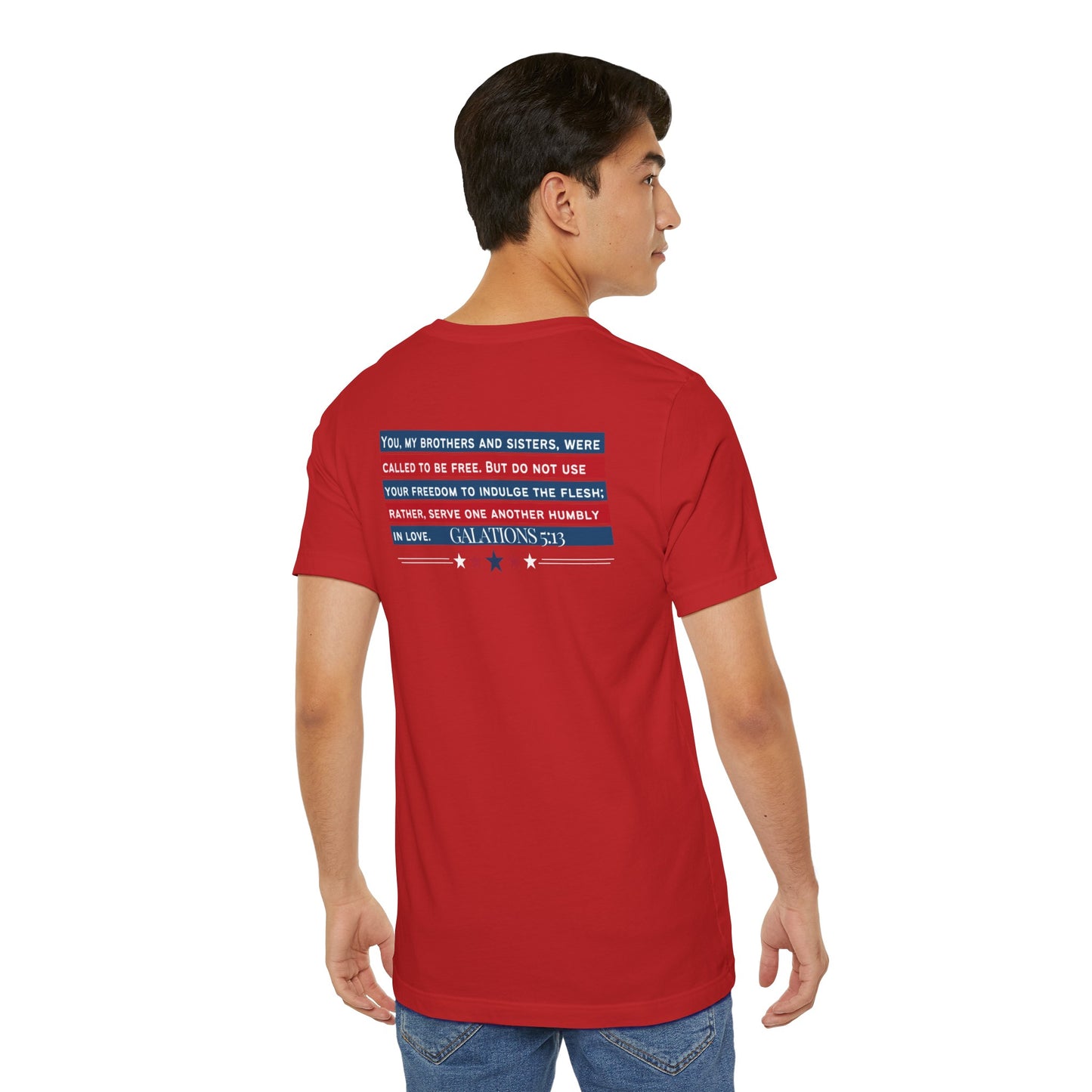 The Christ Has Set Us Free T-Shirt