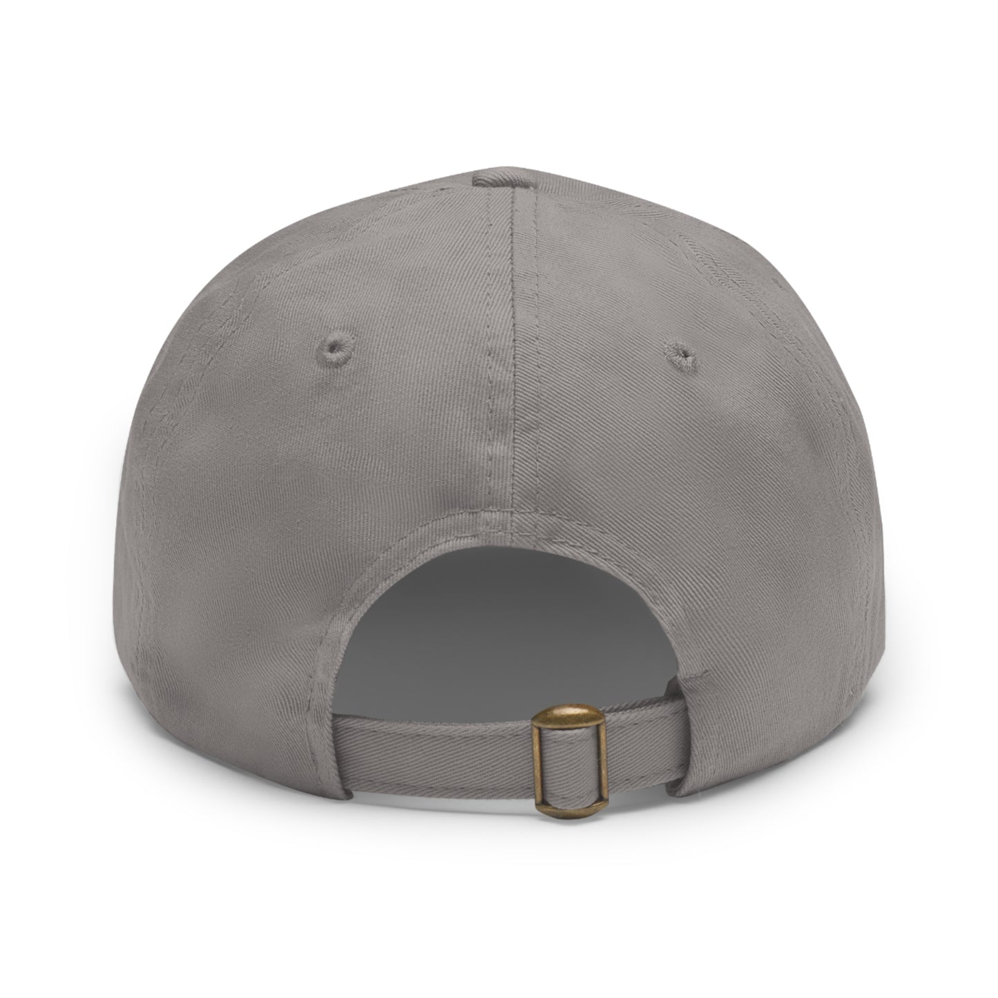 ‘Wind & Waves” - Dad Hat with Leather Patch (Round)