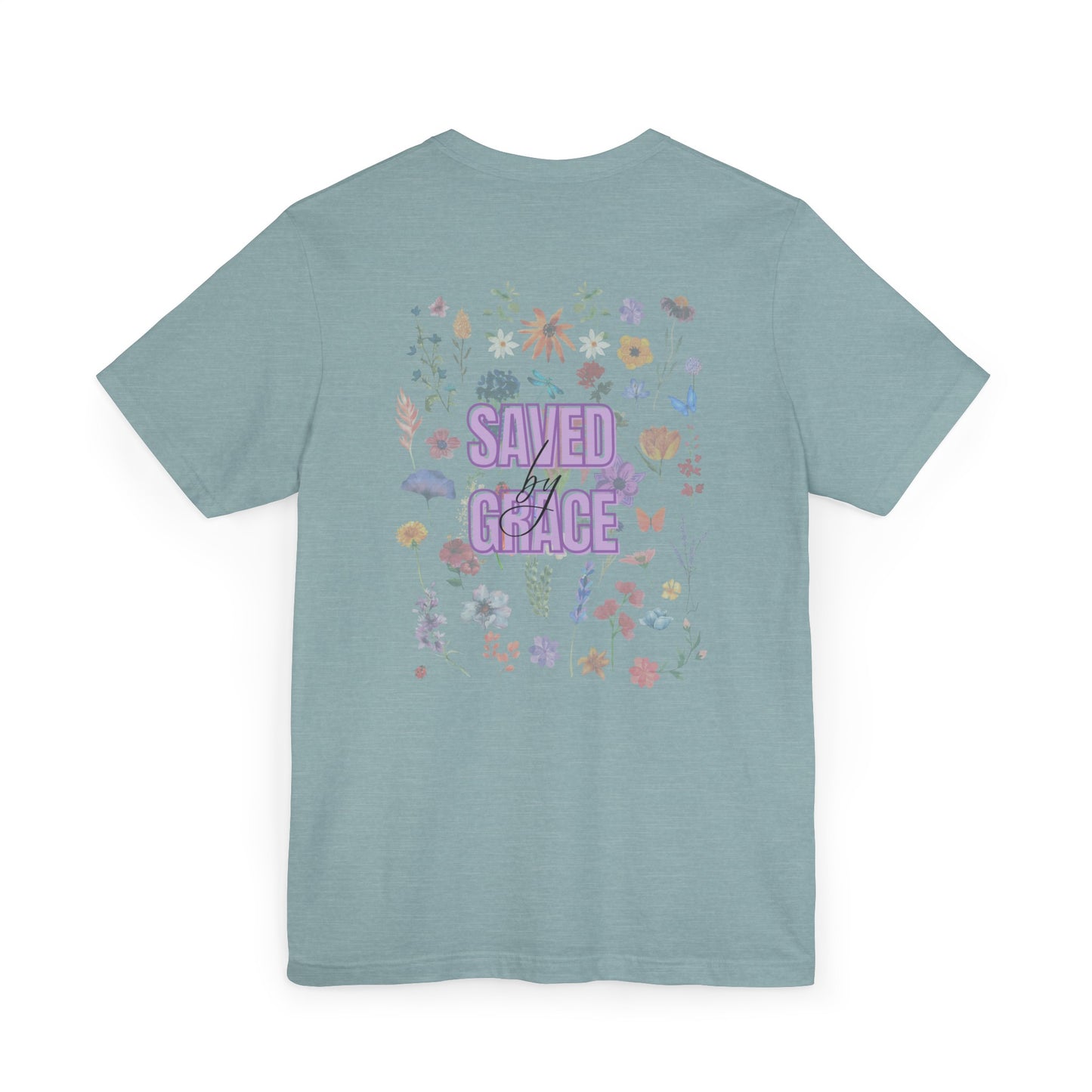 Saved by Grace Floral T-Shirt