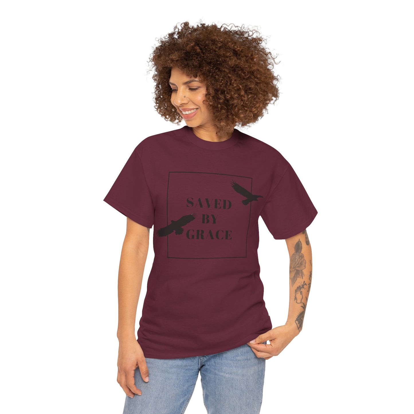 “Soaring in Grace” - Unisex Heavy Cotton Tee