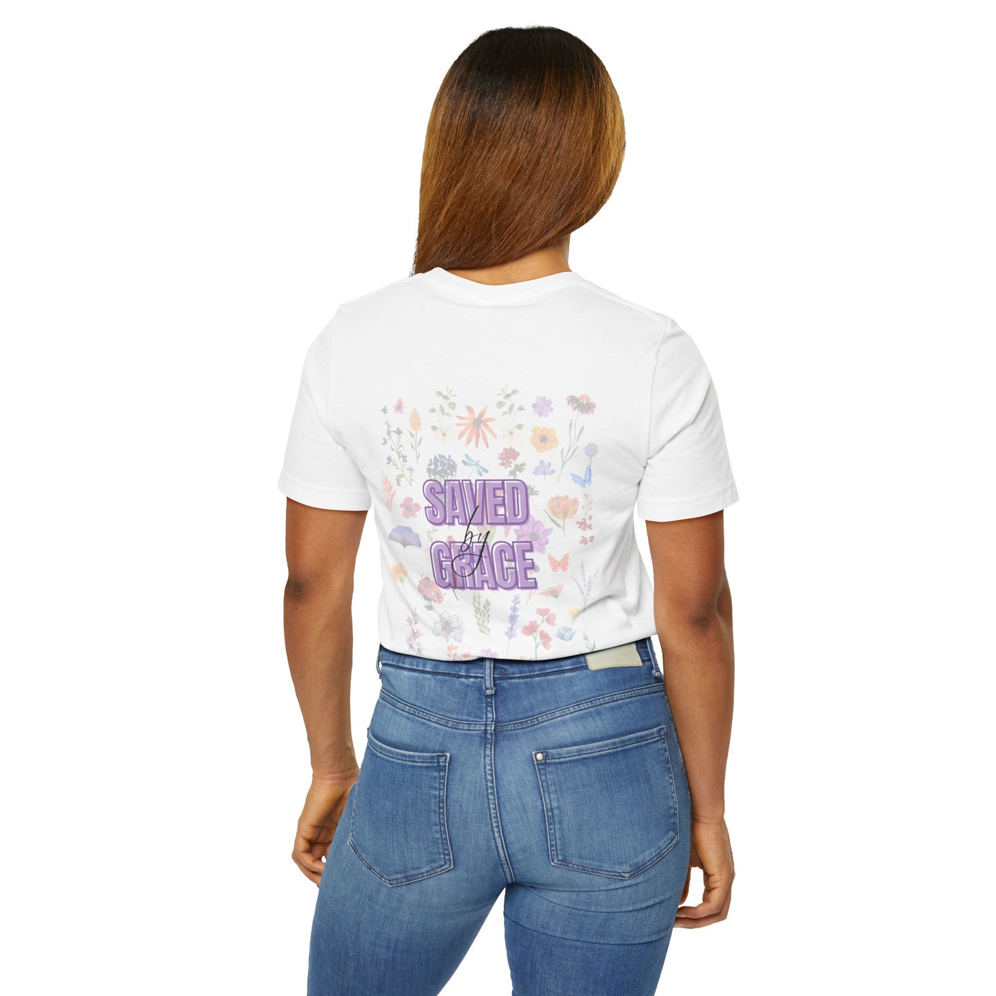 Saved by Grace Floral T-Shirt