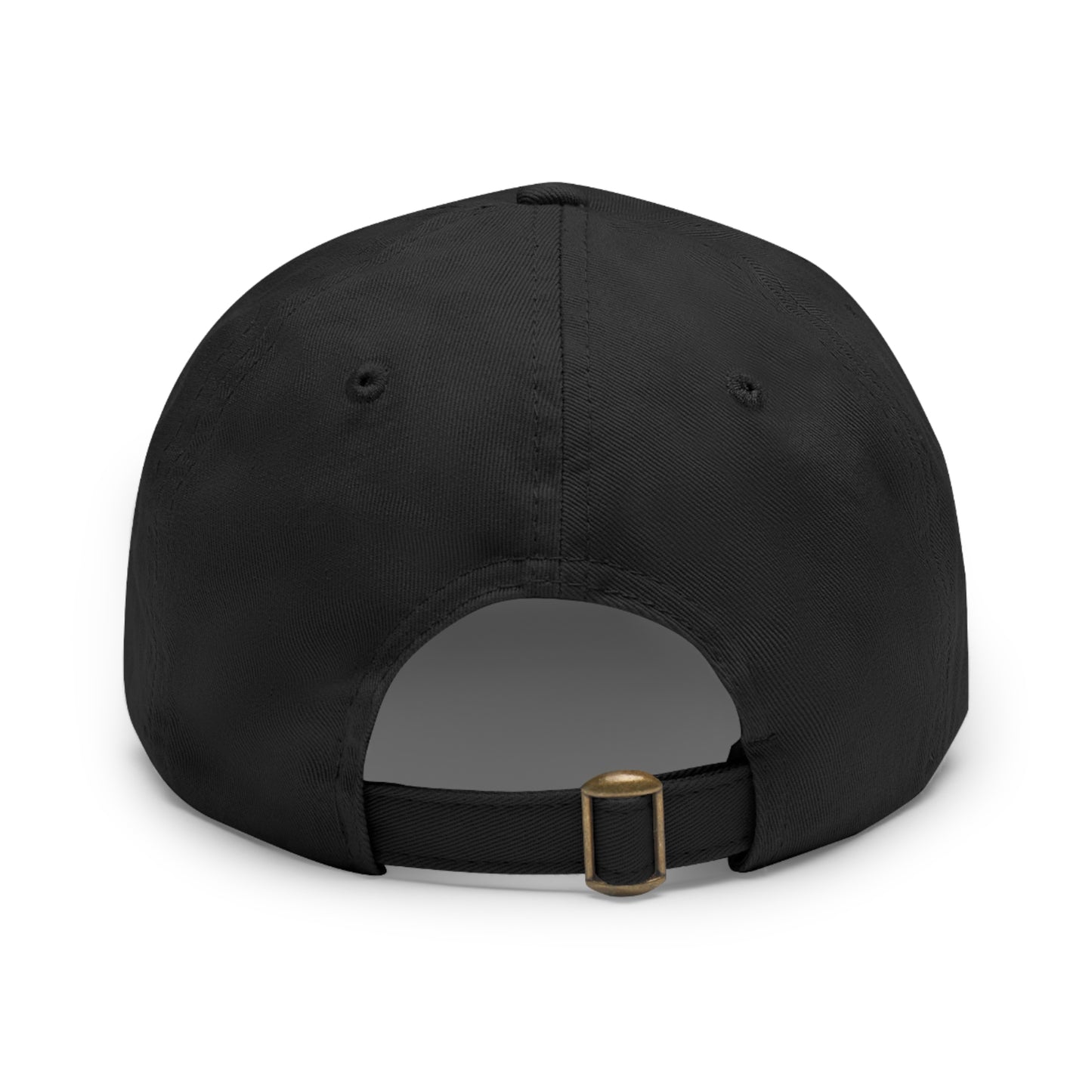 ‘Wind & Waves” - Dad Hat with Leather Patch (Round)