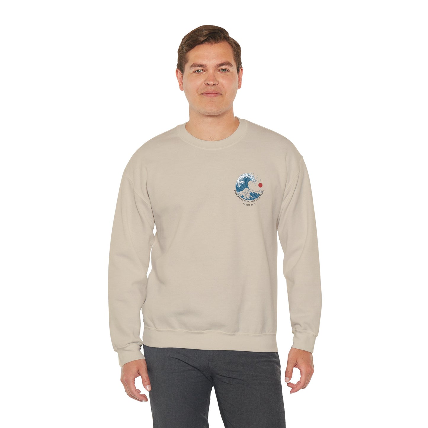 “Waves of Grace” - Unisex Heavy Blend™ Crewneck Sweatshirt