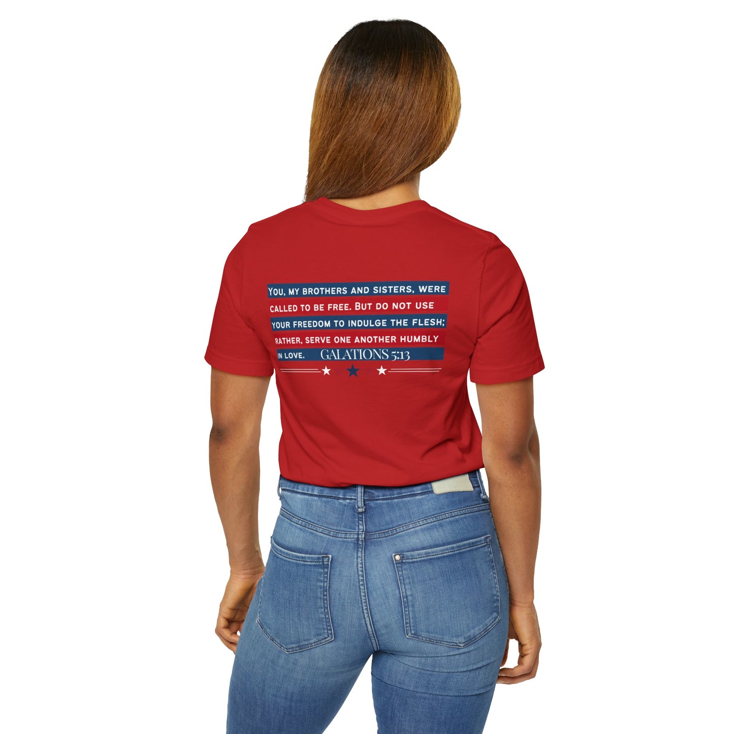 The Christ Has Set Us Free T-Shirt