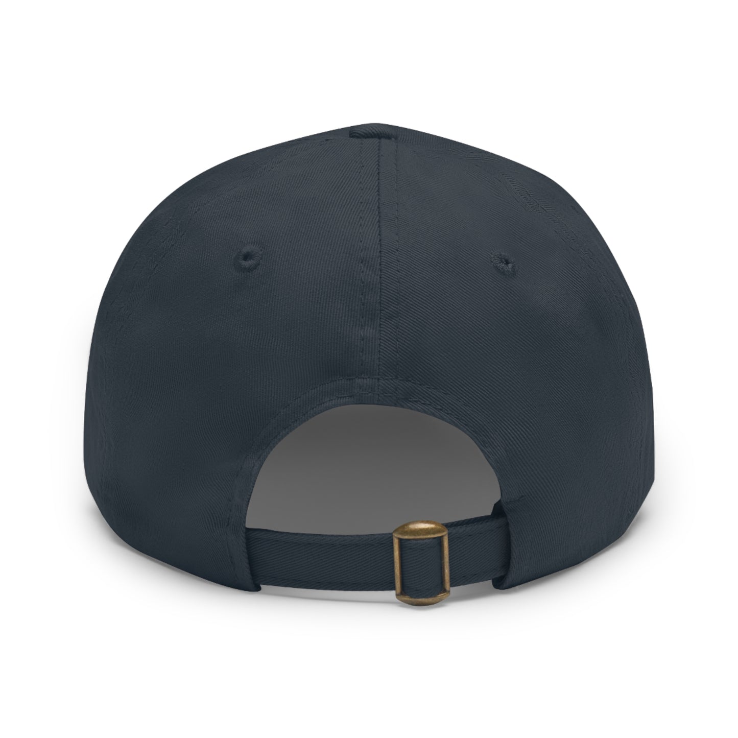 ‘Wind & Waves” - Dad Hat with Leather Patch (Round)