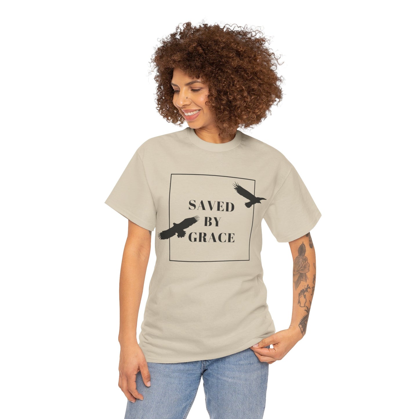 “Soaring in Grace” - Unisex Heavy Cotton Tee