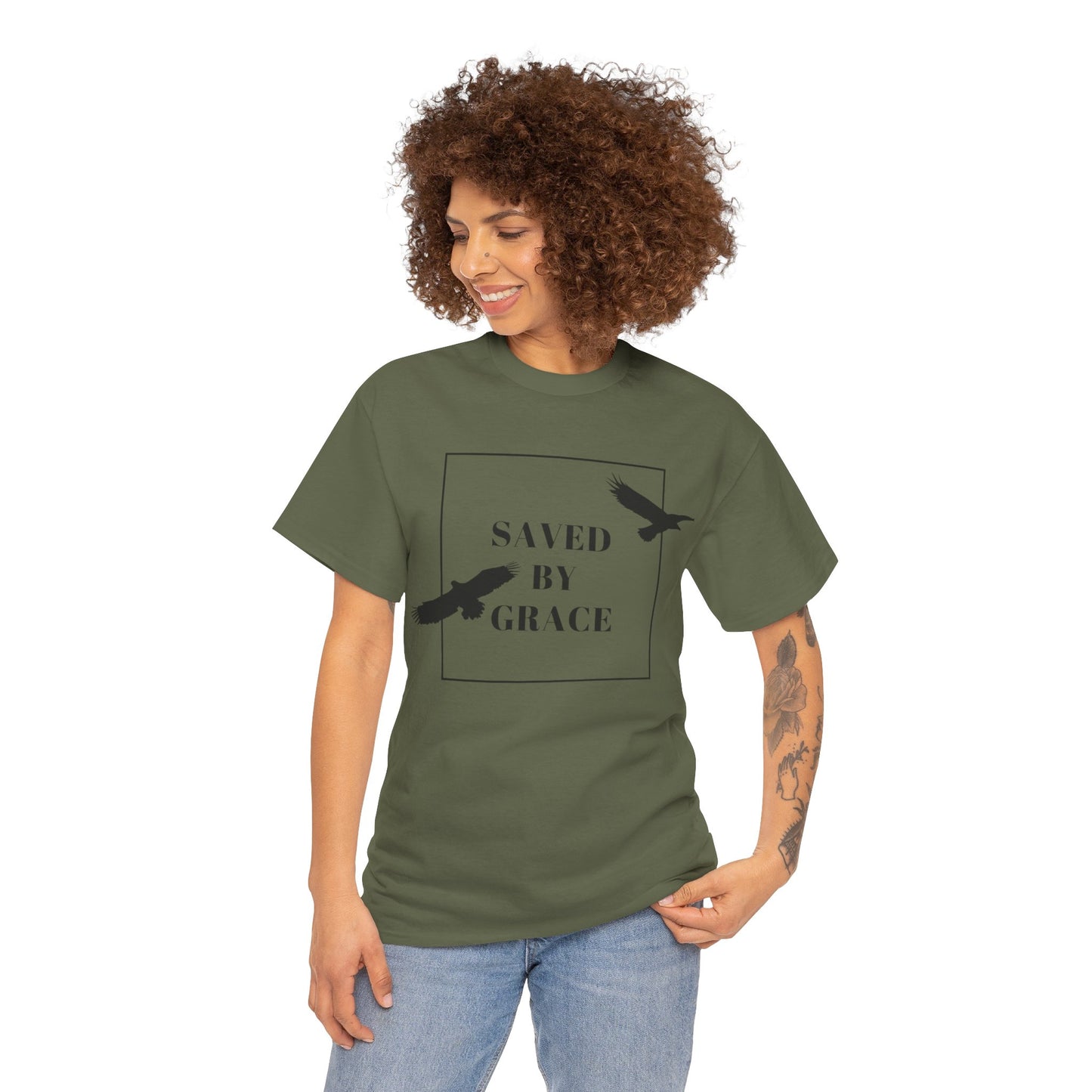 “Soaring in Grace” - Unisex Heavy Cotton Tee
