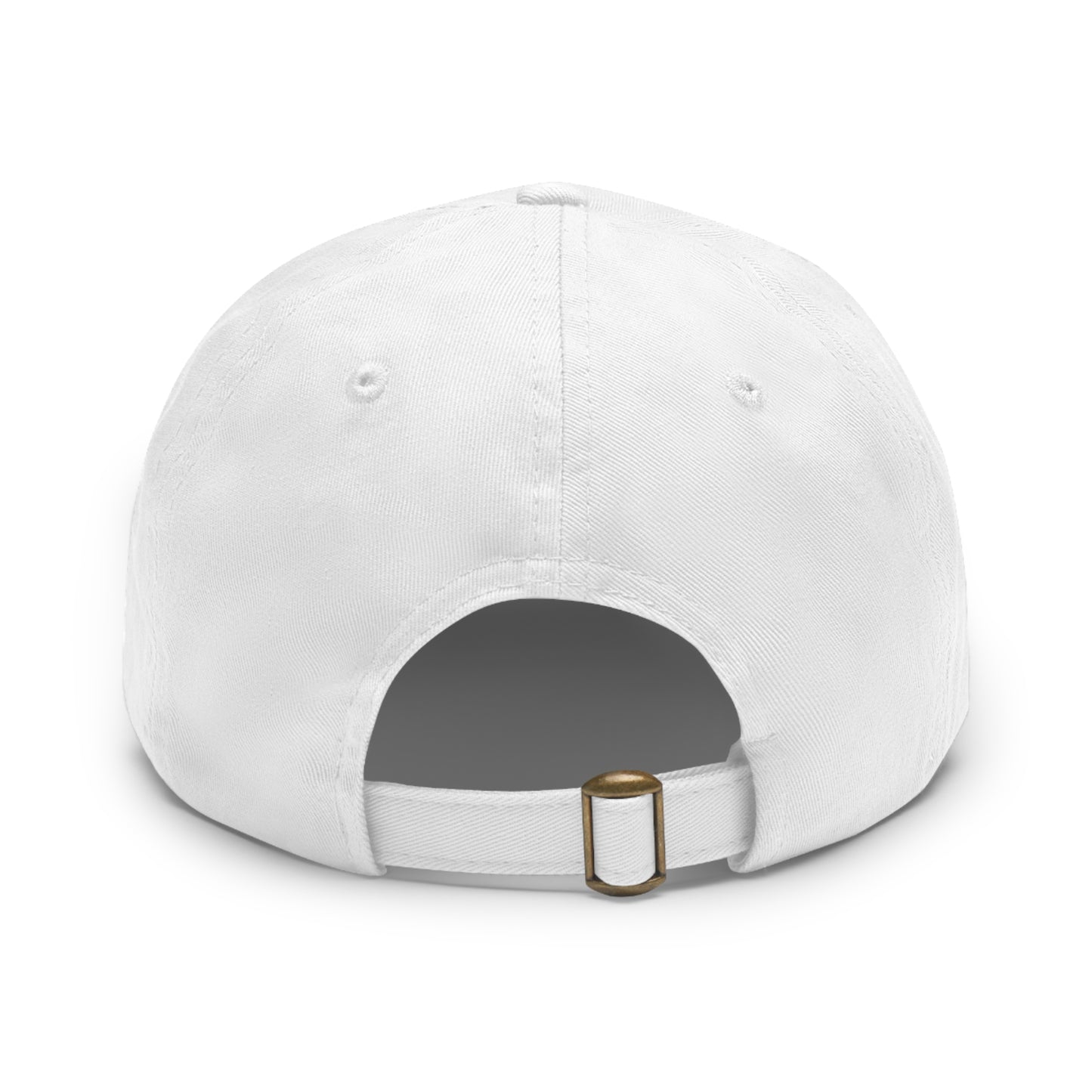 ‘Wind & Waves” - Dad Hat with Leather Patch (Round)