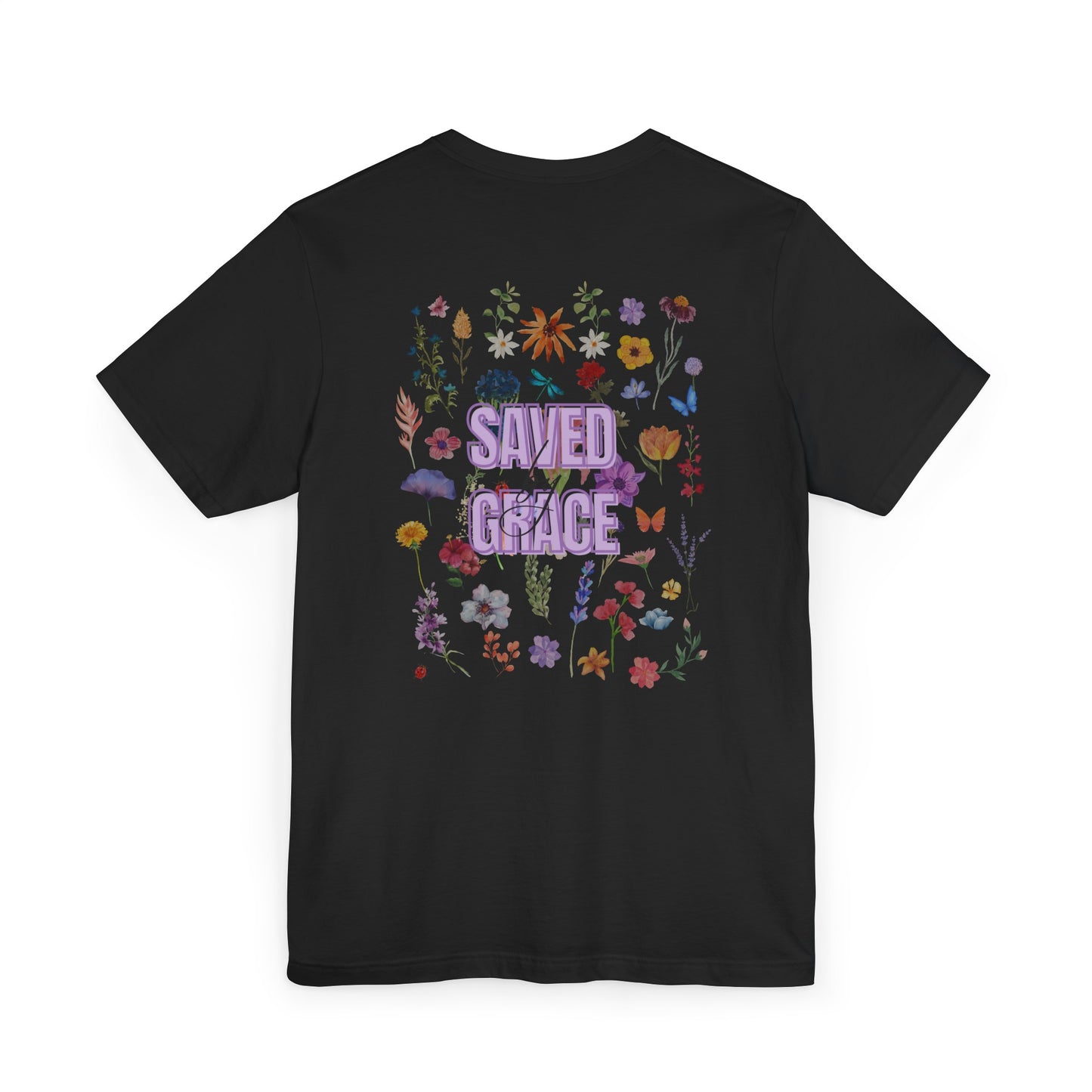 Saved by Grace Floral T-Shirt