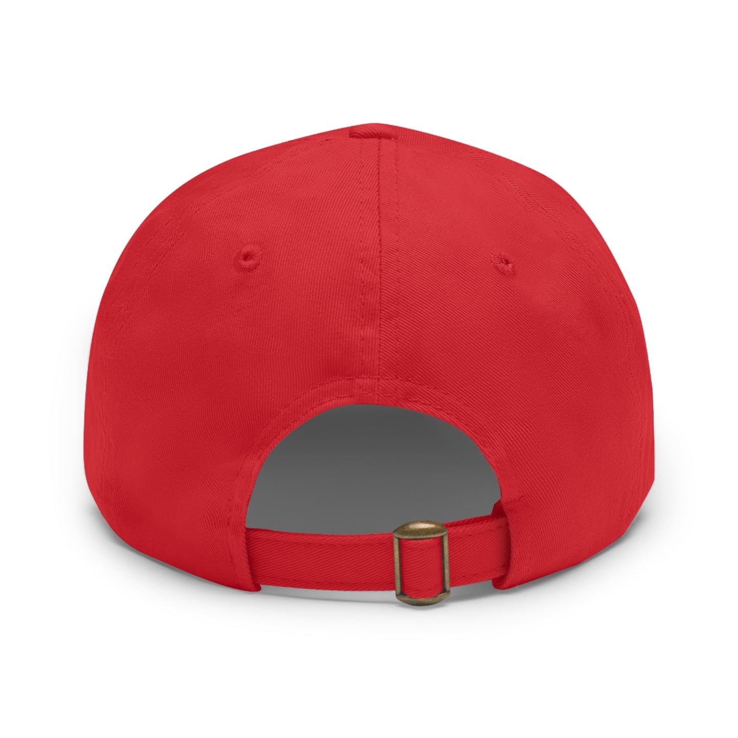‘Wind & Waves” - Dad Hat with Leather Patch (Round)