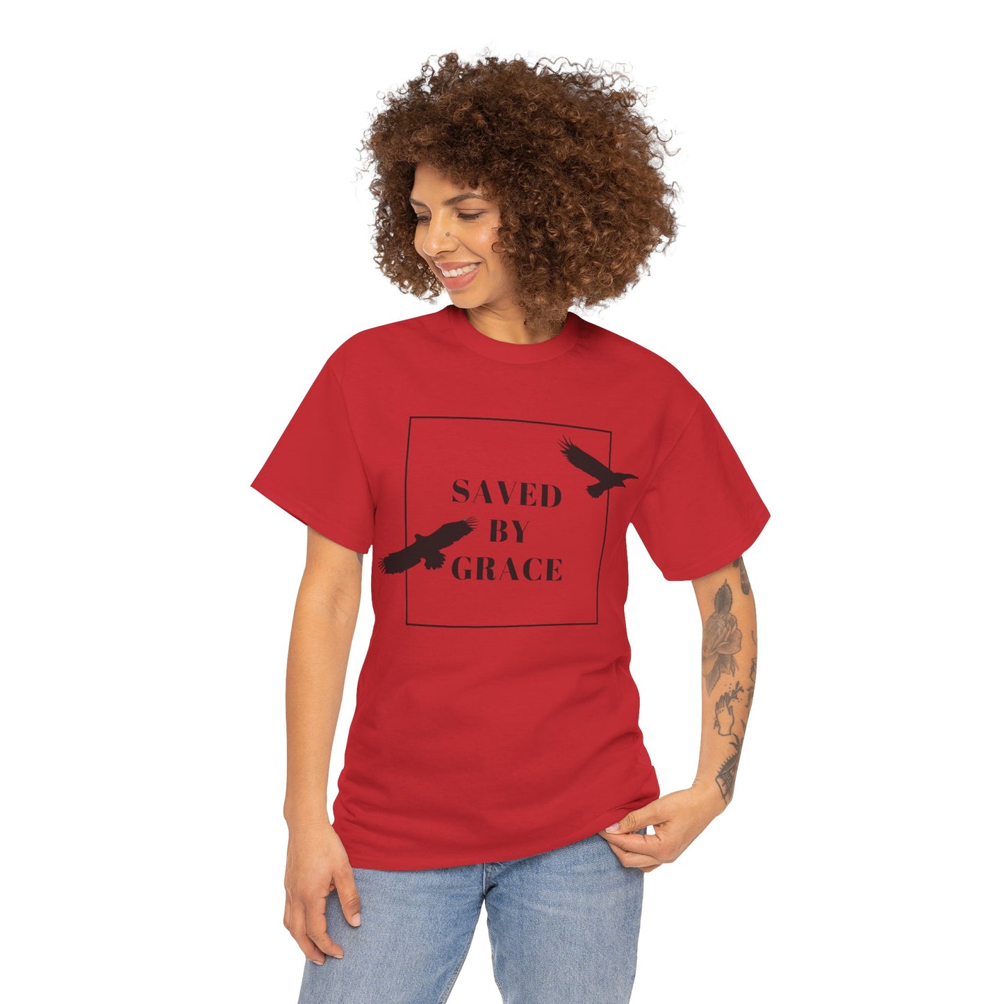 “Soaring in Grace” - Unisex Heavy Cotton Tee