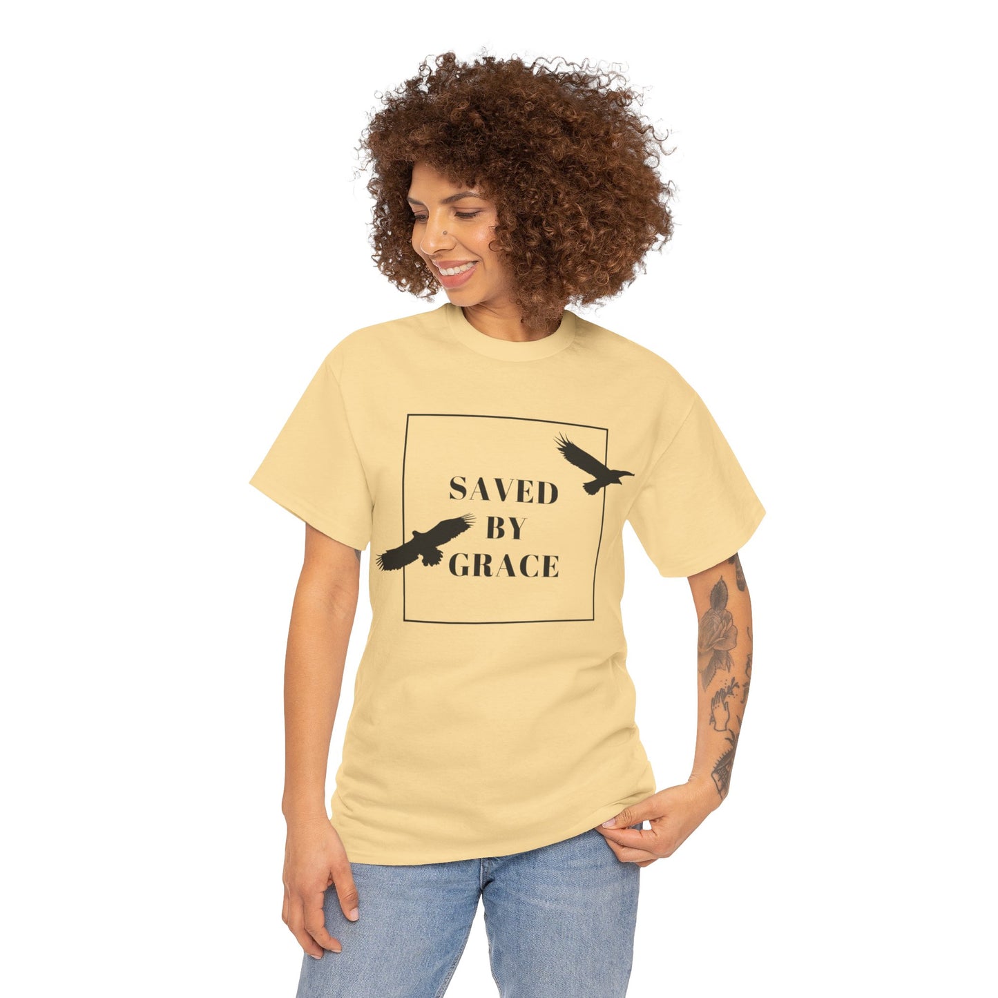 “Soaring in Grace” - Unisex Heavy Cotton Tee