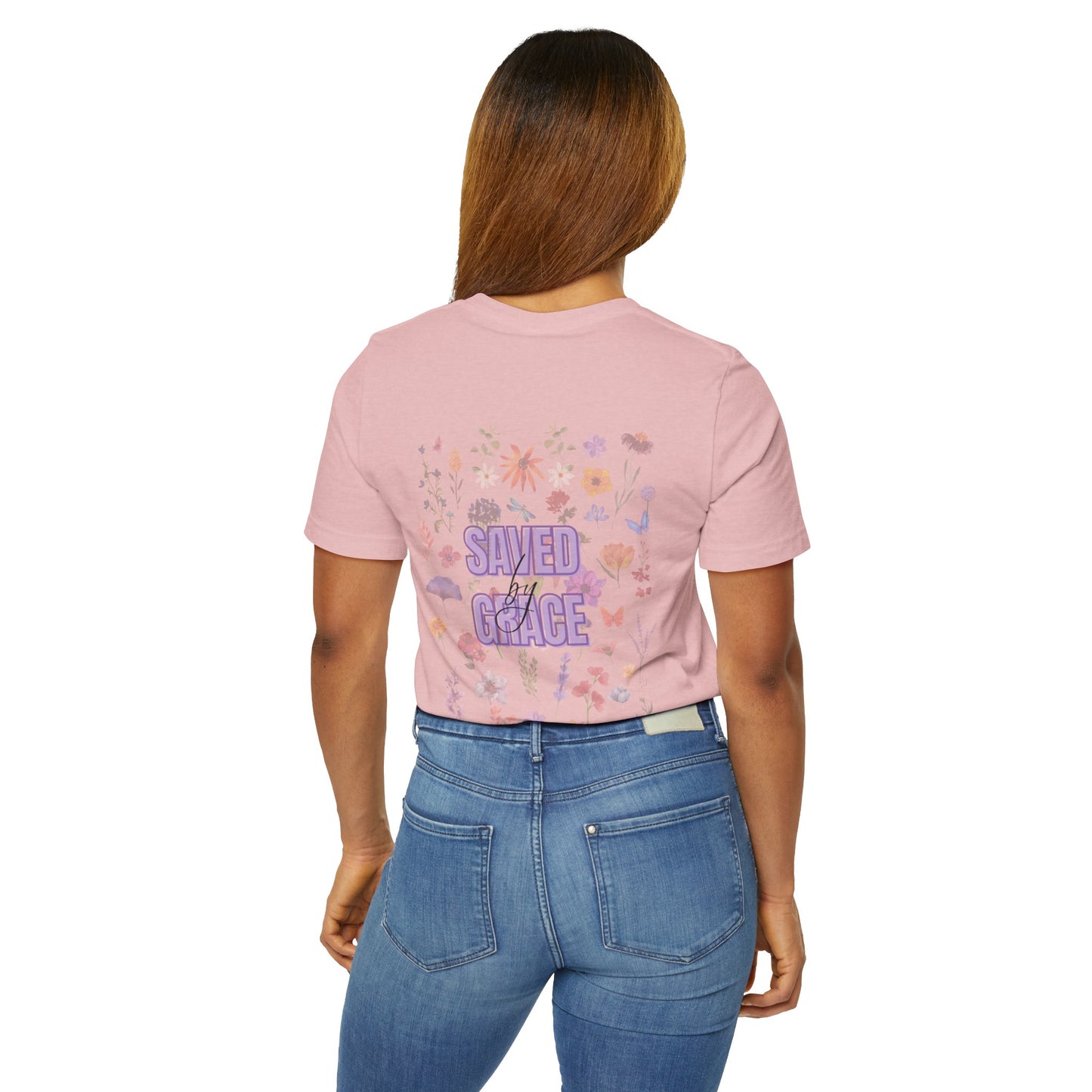 Saved by Grace Floral T-Shirt