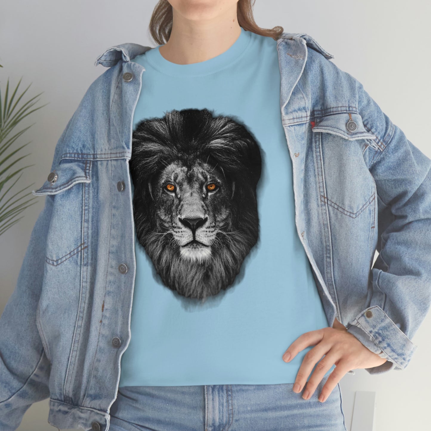 Kingdom Driven Lion - Unisex Heavy Cotton Tee