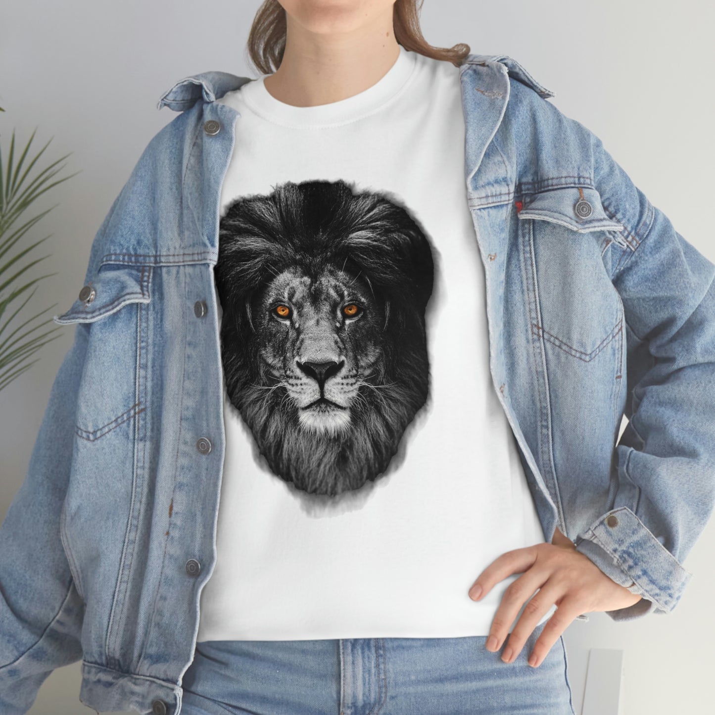 Kingdom Driven Lion - Unisex Heavy Cotton Tee
