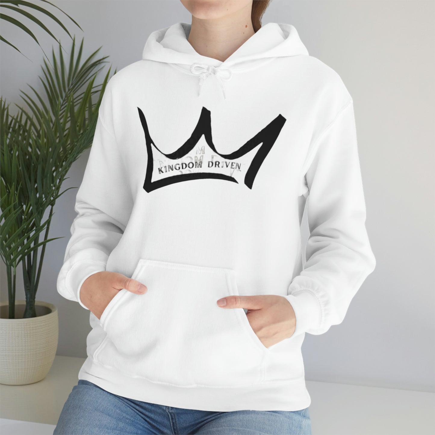 Kingdom Driven Logo - Unisex Heavy Blend™ Hooded Sweatshirt