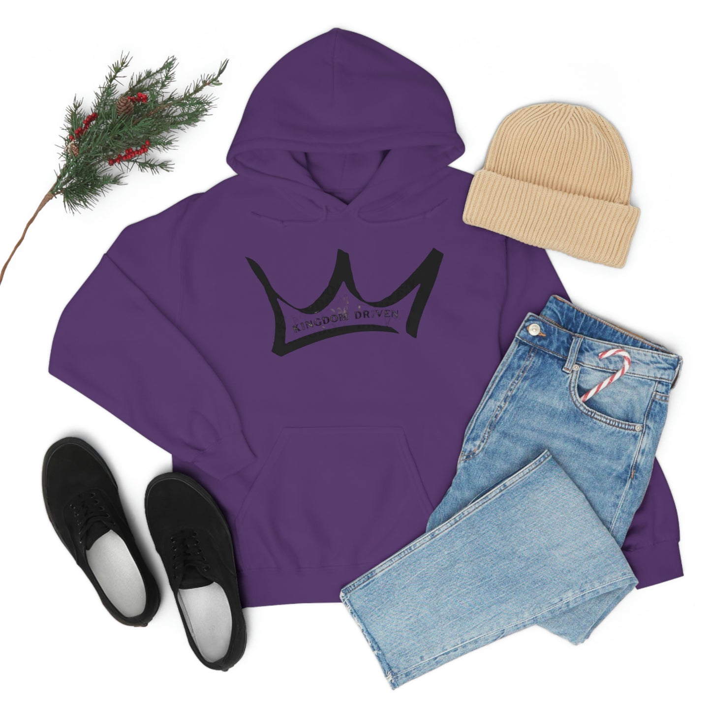 Kingdom Driven Logo - Unisex Heavy Blend™ Hooded Sweatshirt