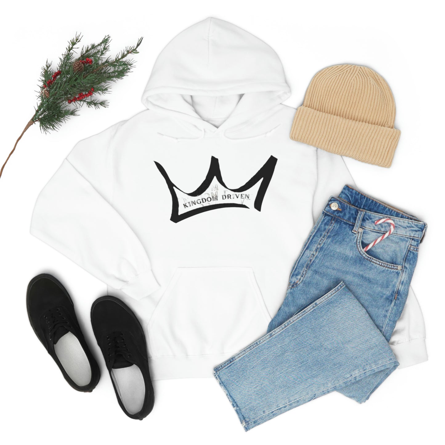 Kingdom Driven Logo - Unisex Heavy Blend™ Hooded Sweatshirt