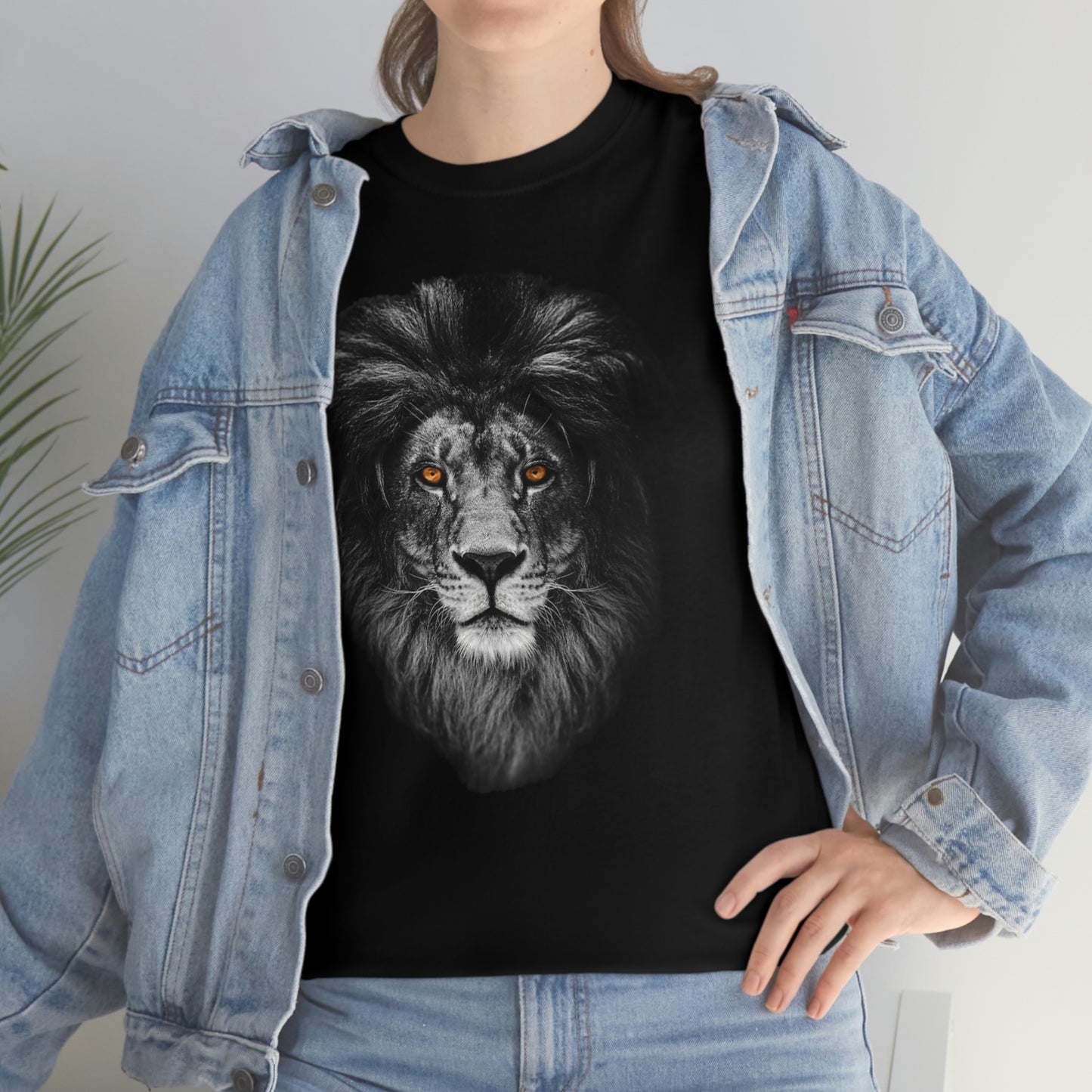 Kingdom Driven Lion - Unisex Heavy Cotton Tee