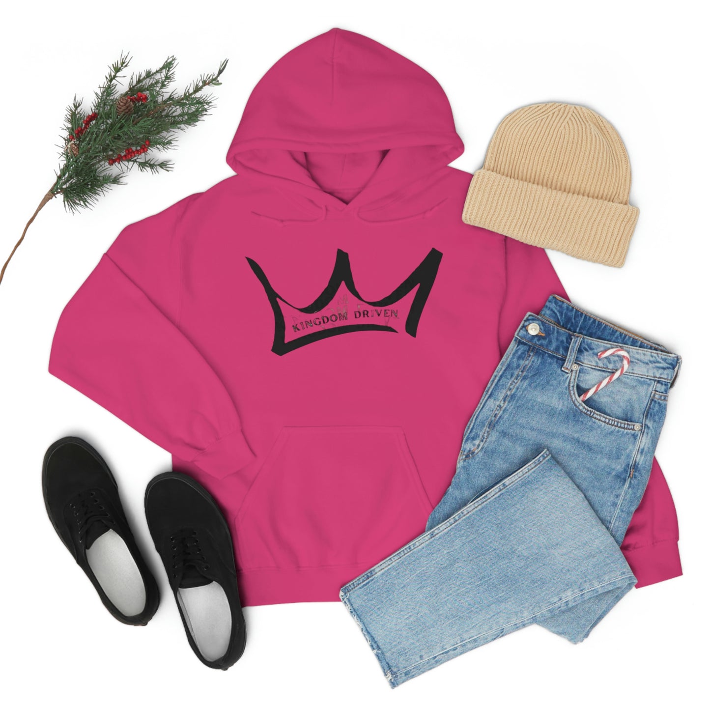 Kingdom Driven Logo - Unisex Heavy Blend™ Hooded Sweatshirt