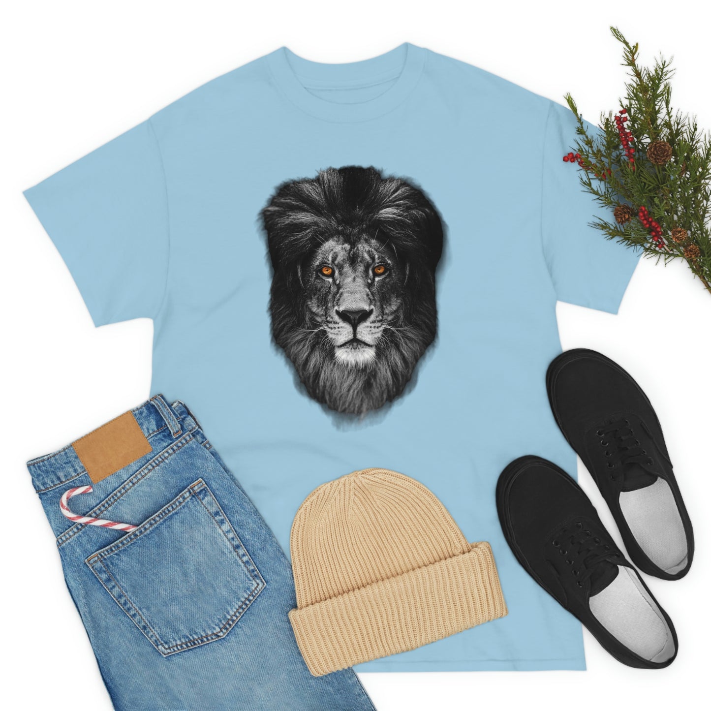 Kingdom Driven Lion - Unisex Heavy Cotton Tee