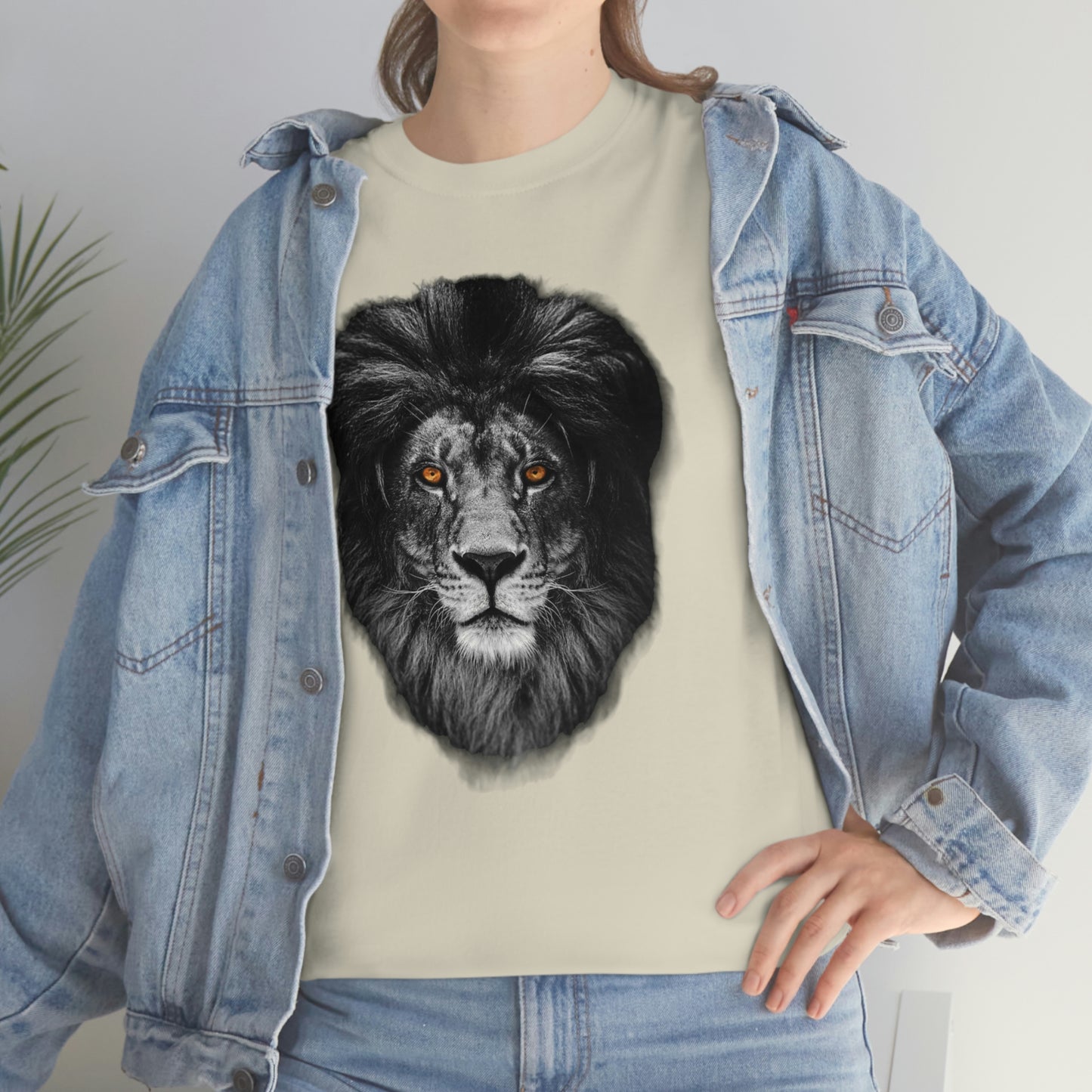 Kingdom Driven Lion - Unisex Heavy Cotton Tee