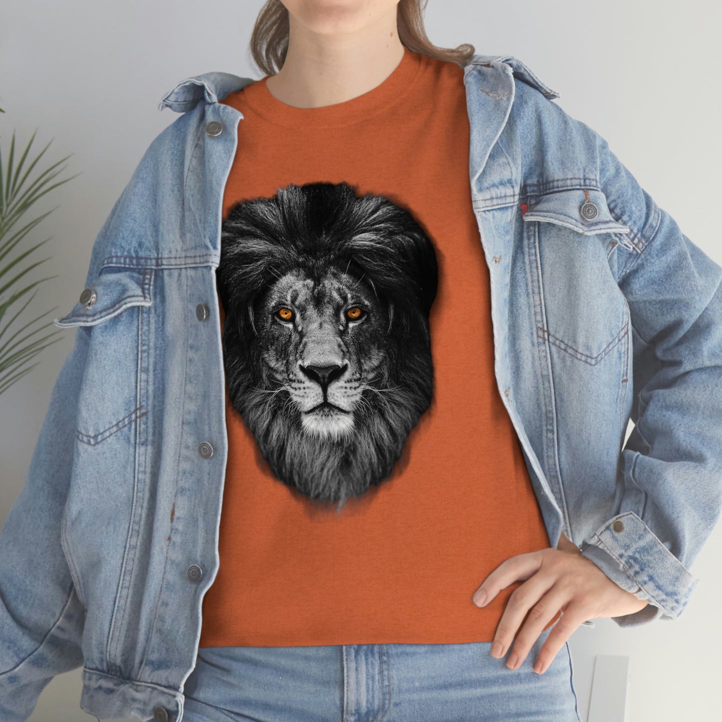 Kingdom Driven Lion - Unisex Heavy Cotton Tee