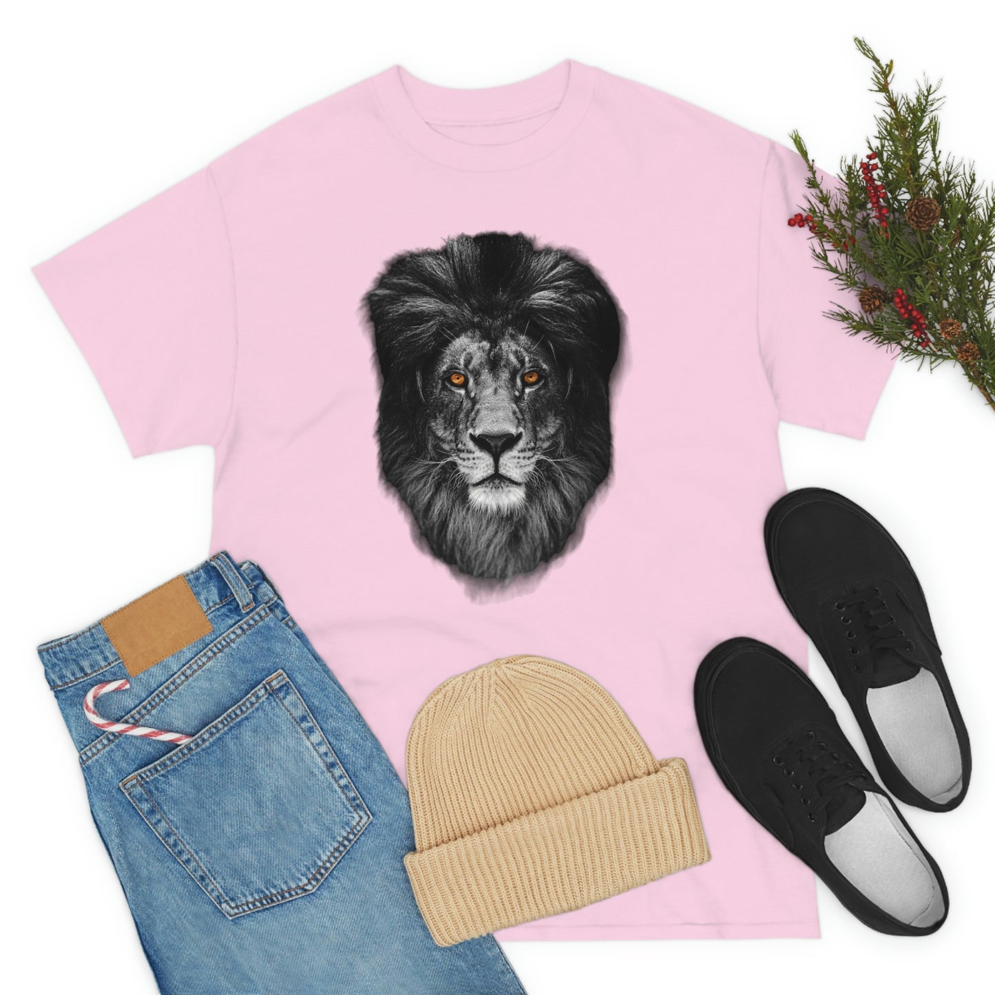 Kingdom Driven Lion - Unisex Heavy Cotton Tee