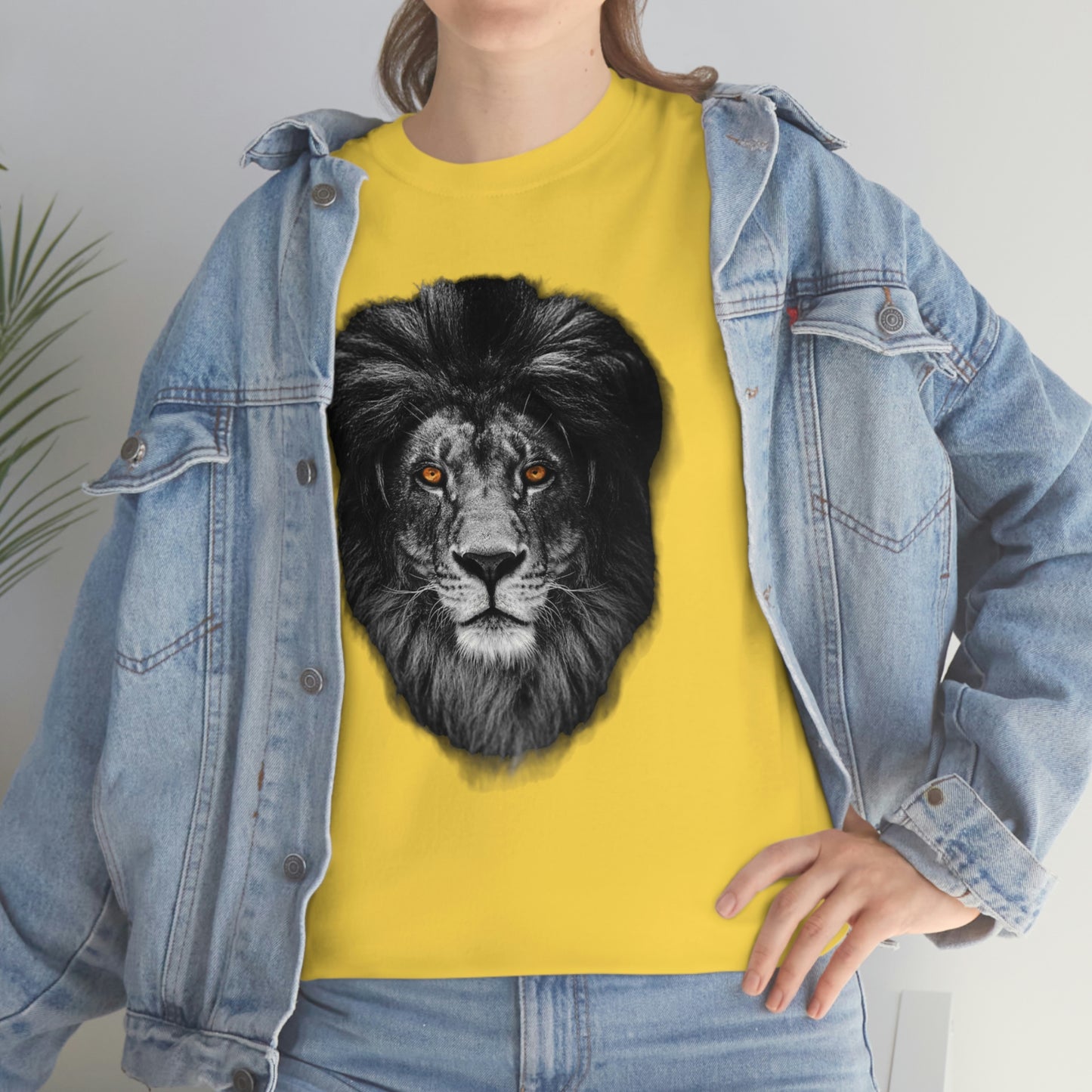 Kingdom Driven Lion - Unisex Heavy Cotton Tee