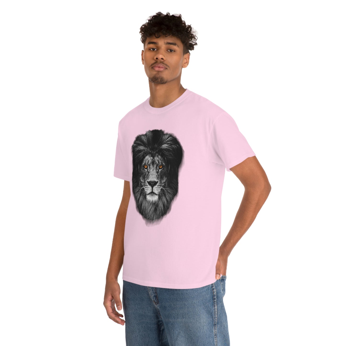 Kingdom Driven Lion - Unisex Heavy Cotton Tee