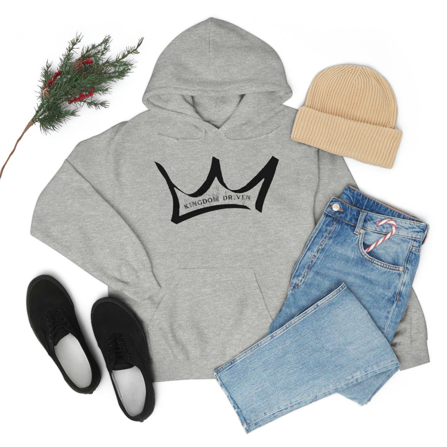 Kingdom Driven Logo - Unisex Heavy Blend™ Hooded Sweatshirt