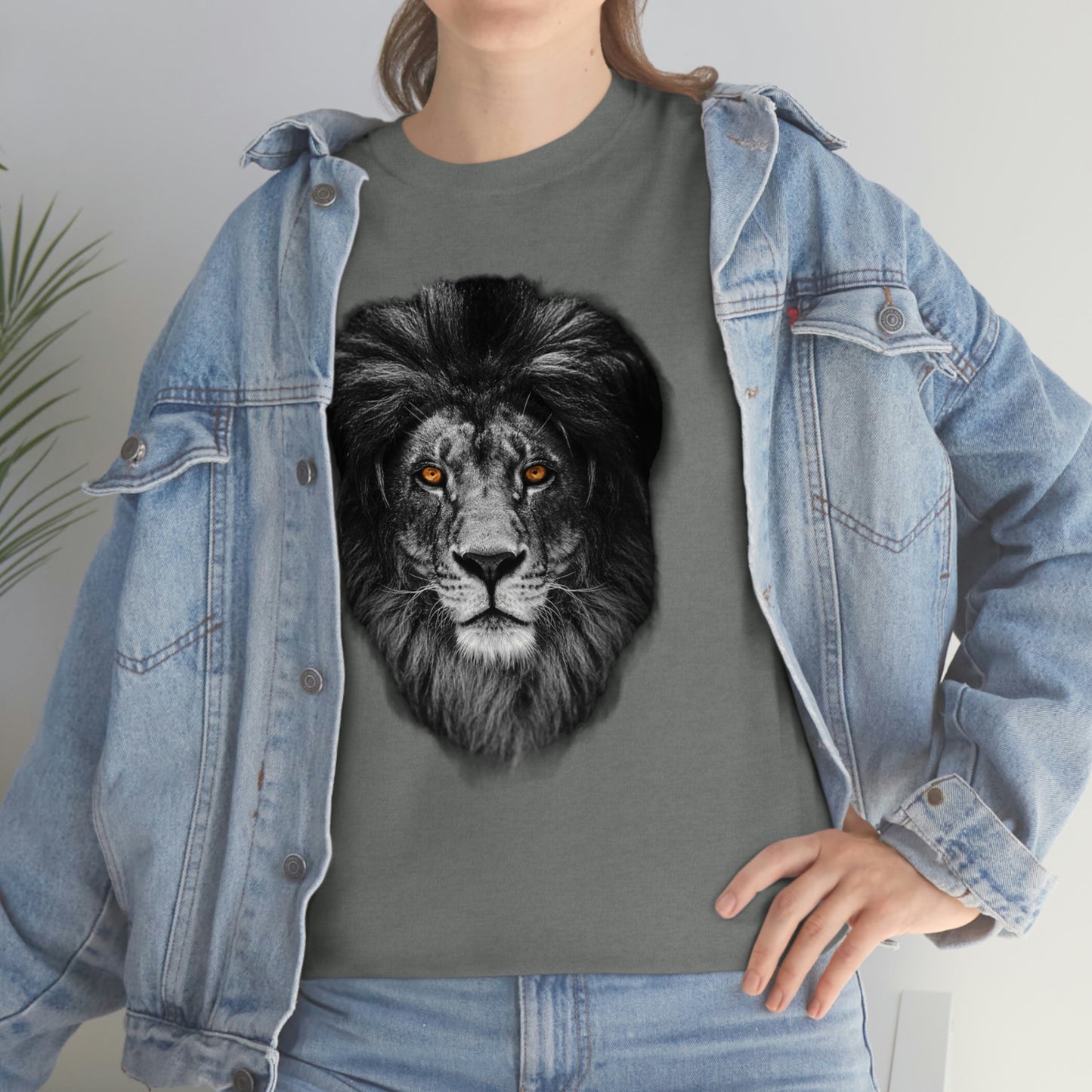 Kingdom Driven Lion - Unisex Heavy Cotton Tee