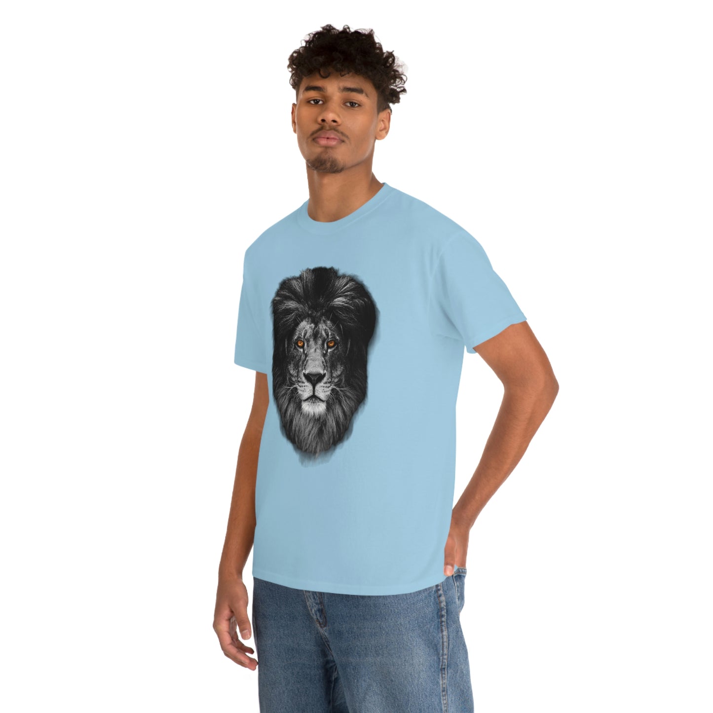 Kingdom Driven Lion - Unisex Heavy Cotton Tee