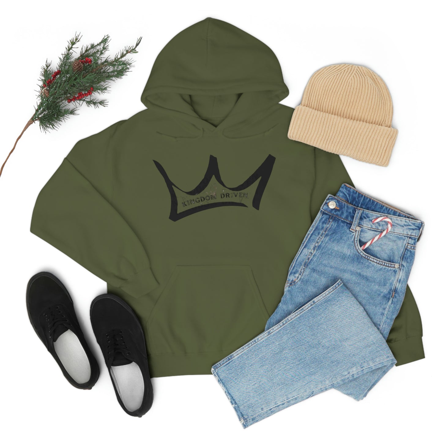 Kingdom Driven Logo - Unisex Heavy Blend™ Hooded Sweatshirt