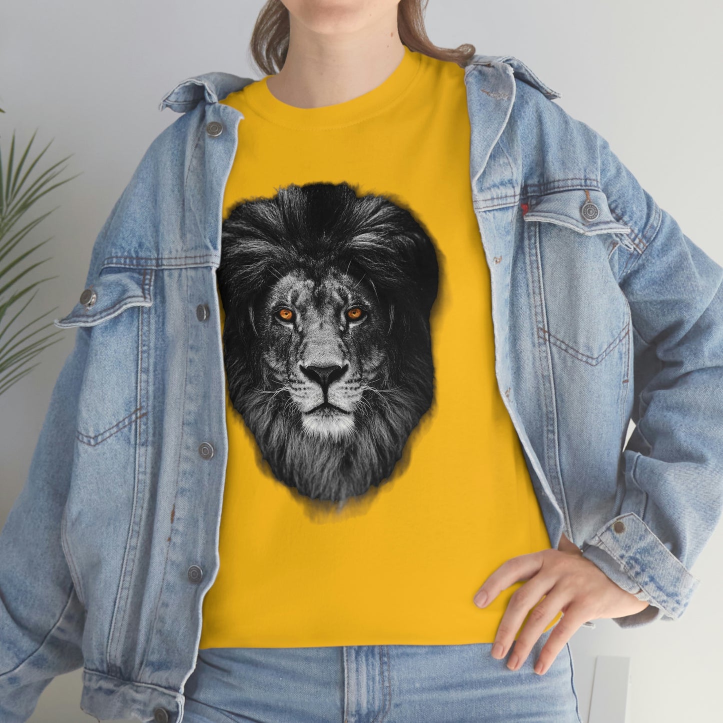 Kingdom Driven Lion - Unisex Heavy Cotton Tee