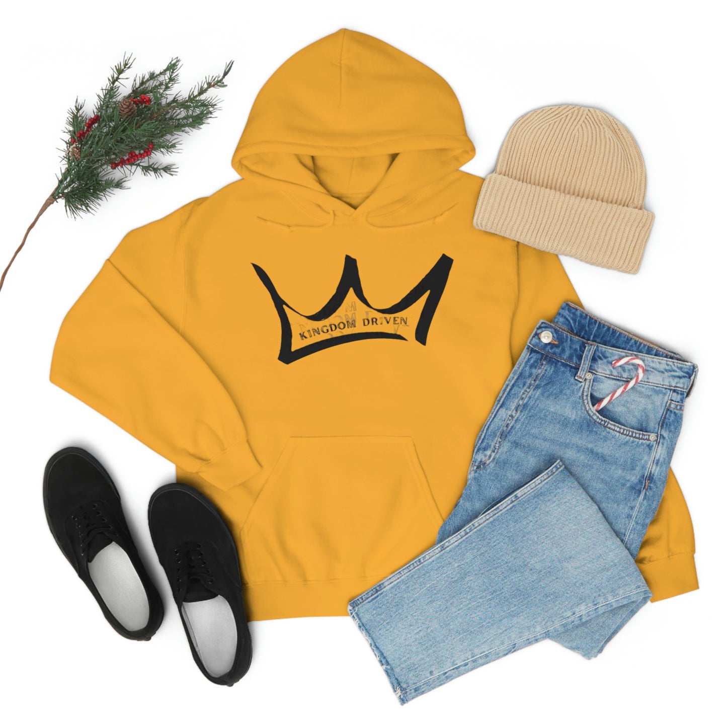 Kingdom Driven Logo - Unisex Heavy Blend™ Hooded Sweatshirt