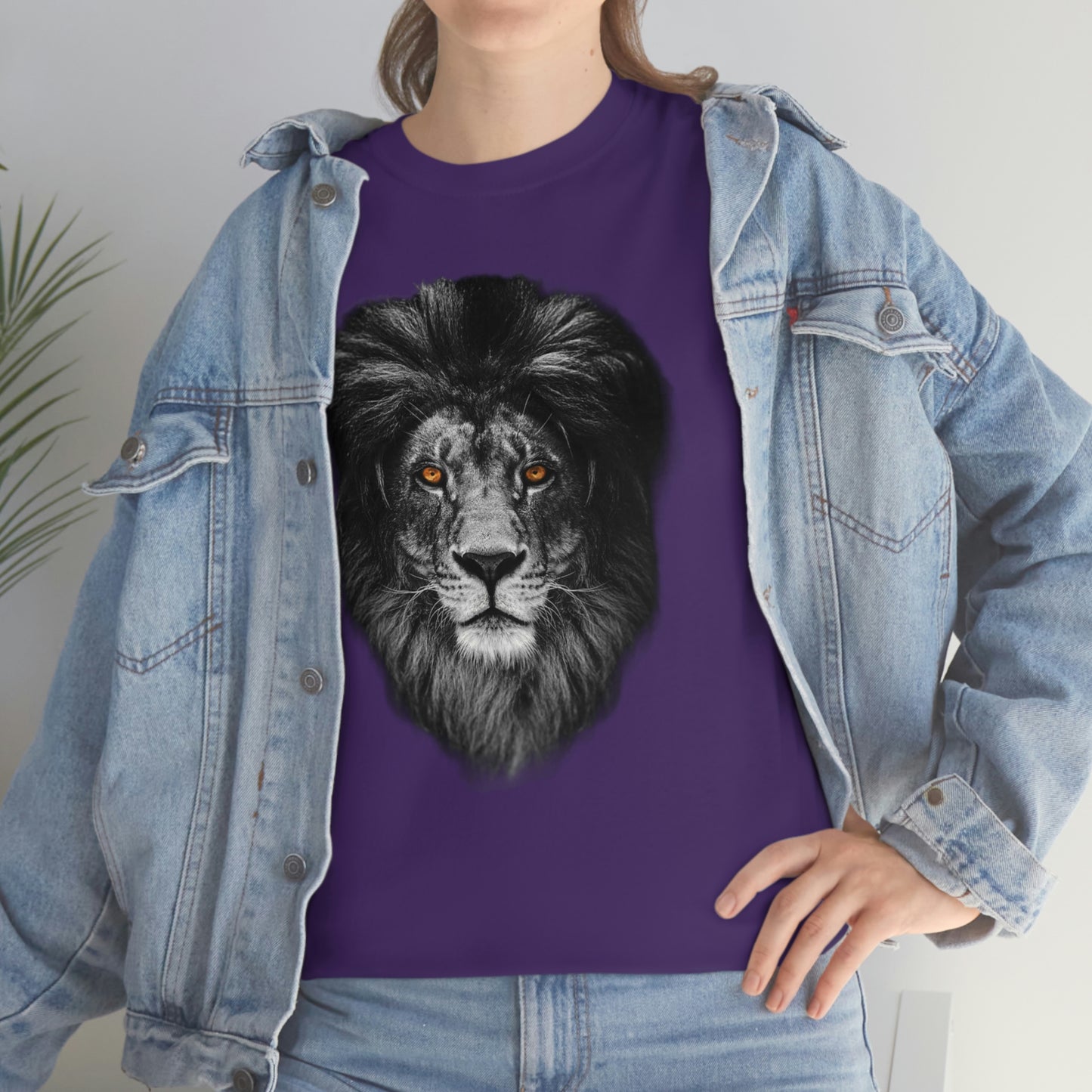 Kingdom Driven Lion - Unisex Heavy Cotton Tee