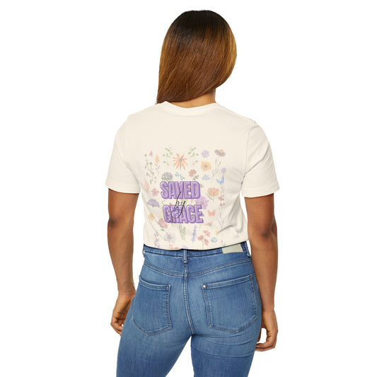 Saved by Grace Floral T-Shirt