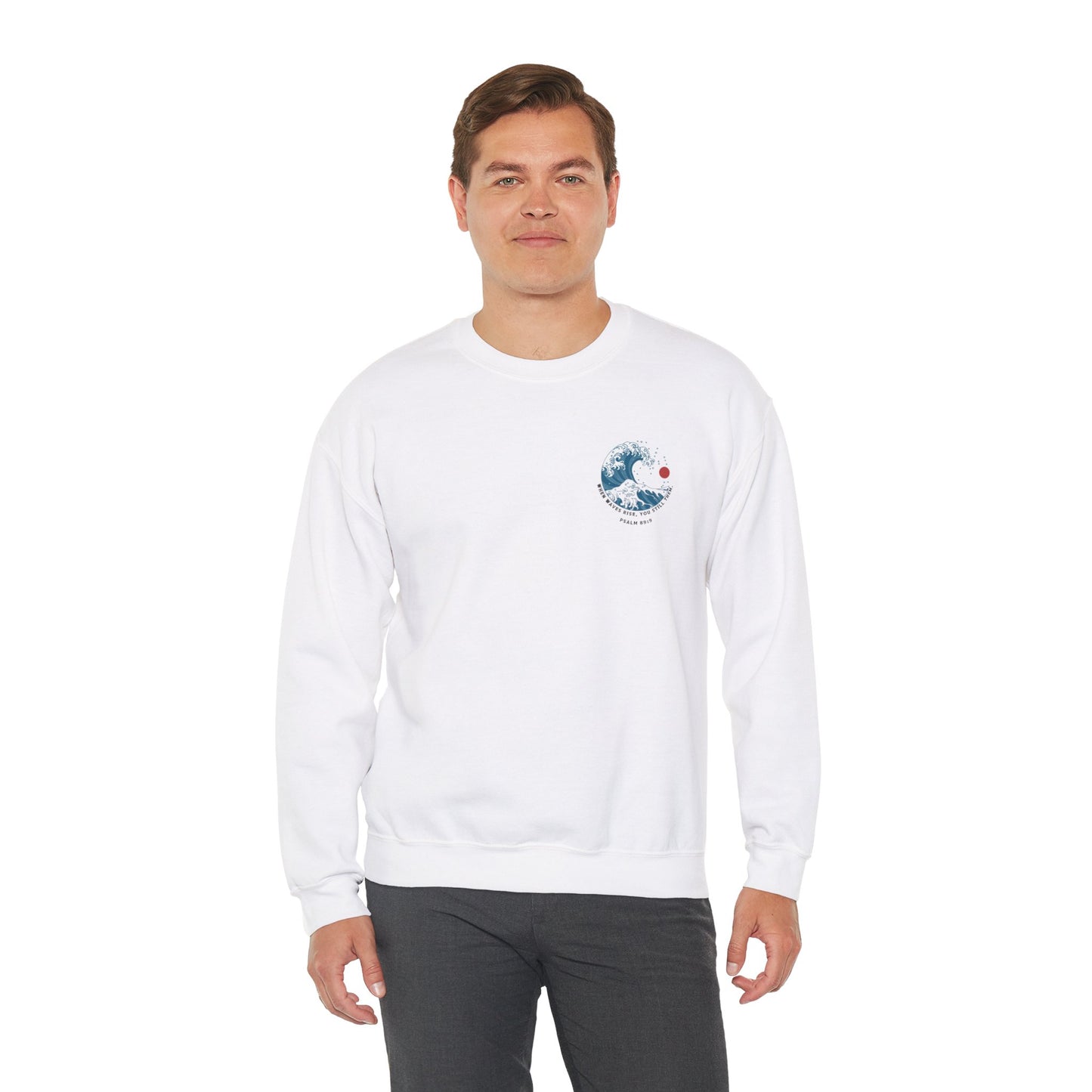 “Waves of Grace” - Unisex Heavy Blend™ Crewneck Sweatshirt