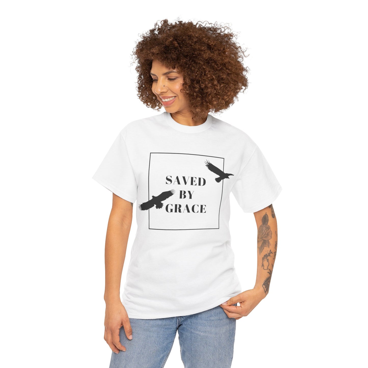 “Soaring in Grace” - Unisex Heavy Cotton Tee