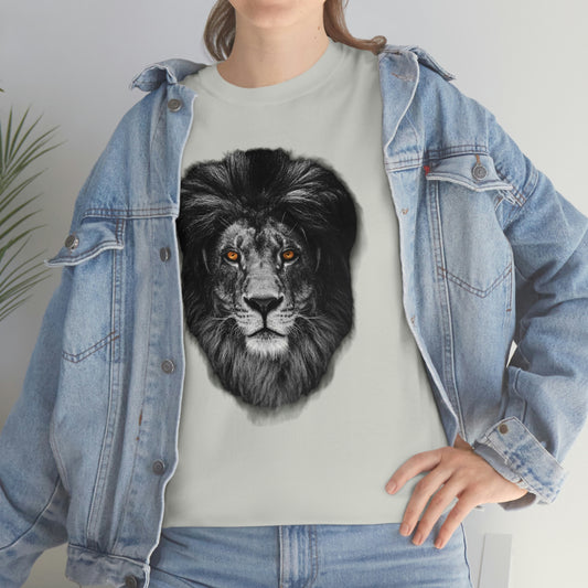 Kingdom Driven Lion - Unisex Heavy Cotton Tee