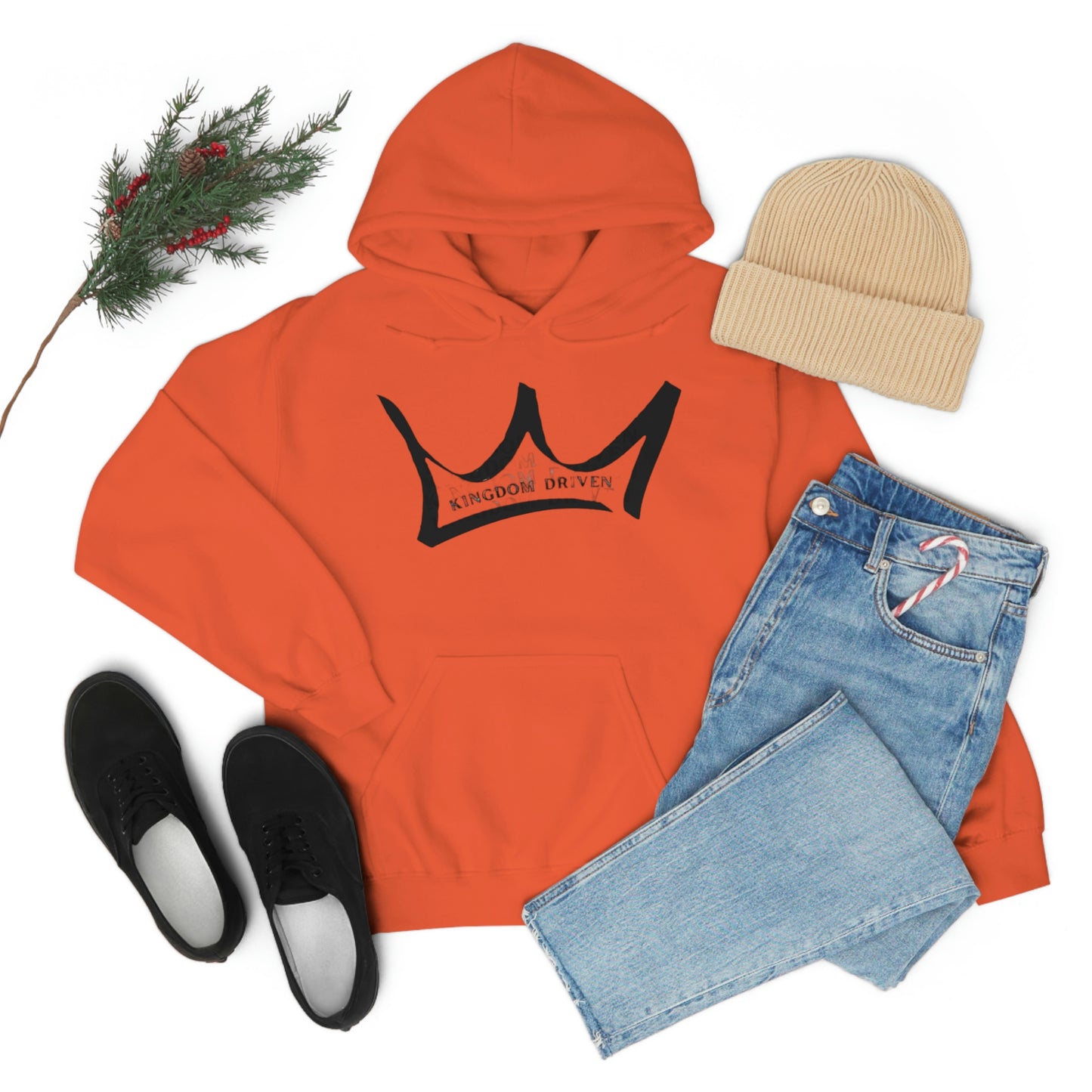 Kingdom Driven Logo - Unisex Heavy Blend™ Hooded Sweatshirt